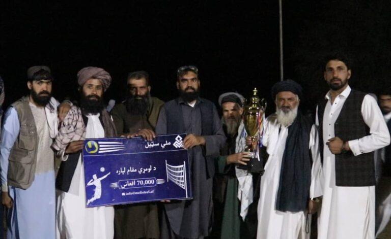 میدان‌وردګو کې د شپږو ولایتونو ترمنځ د والیبال سیالۍ پای ته ورسېدې