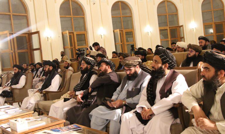 وب‌سایت ریاست کتاب‌خانه و نشرات جهادی افتتاح و از پنج کتاب جدید رونمایی شد