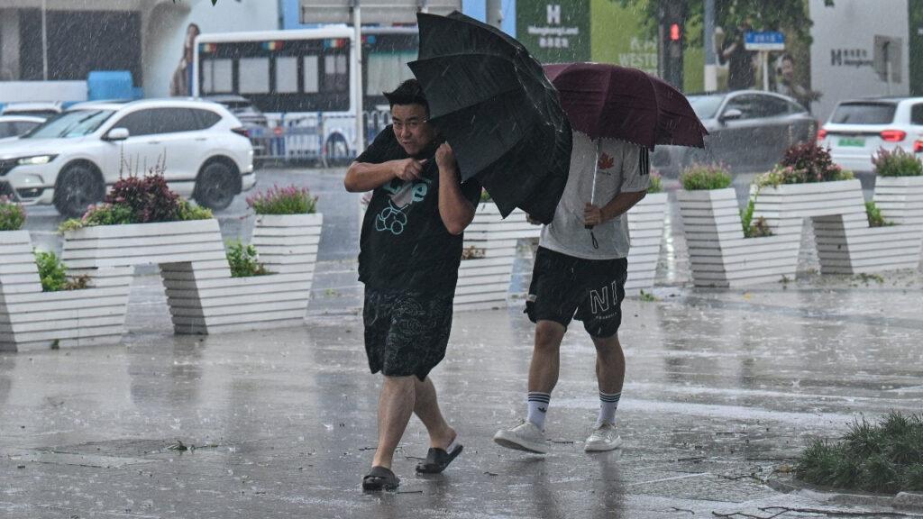 Over 1m evacuated as Typhoon Dolphin hits eastern China
