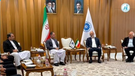 هیئت تجاری افغانستان با معاون اتاق تجارت ایران دیدار کرد