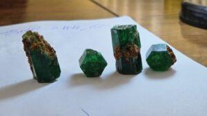 Nearly 4,000 carats of Panjshir emeralds sold for 33m afs