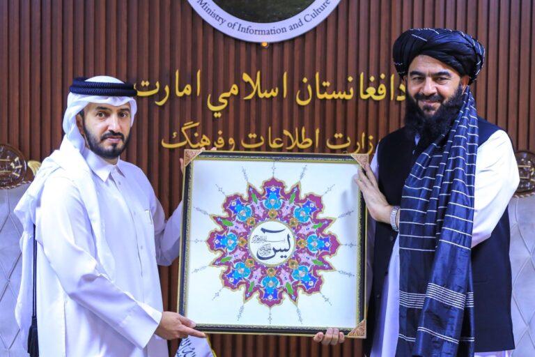 افغانستان او قطر د ګرځندوی برخه کې د همکاریو پر پراختیا غږېدلي