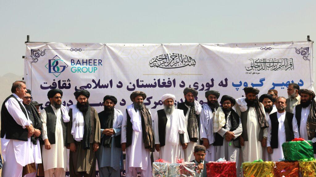 د صنایع سبز صنعتي ښارګوټي کې د اسلامي ثقافت د چاپ او نشر تولیدي مرکز د بنسټ ډبره کېښودل شوه
