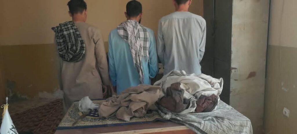 ۴ تن در پیوند به قتل و فروش مواد مخدر در جوزجان بازداشت شدند