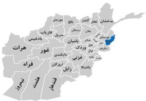 کونړ کې د ترافیکي پېښې له امله دوه کسان مړه او پنځه نور ټپیان شوي