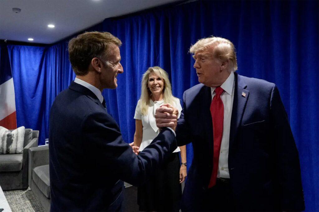 Macron, Trump discuss halt to attacks on Russian, Ukrainian energy facilities