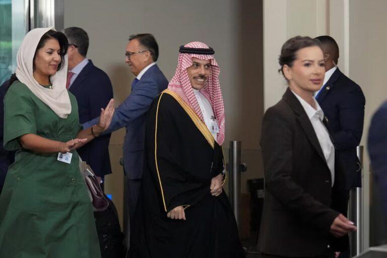 Saudi FM arrives in Washington for talks with US counterpart