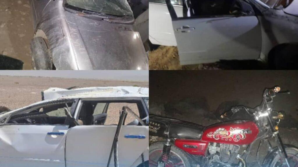 نیمروز کې دوه جلا ترافیکي پېښې؛ دوه مړه او نهه ټپیان