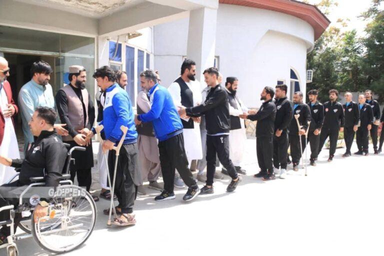 تیم ملی والیبال نشستۀ افغانستان عازم کشور روسیه شد