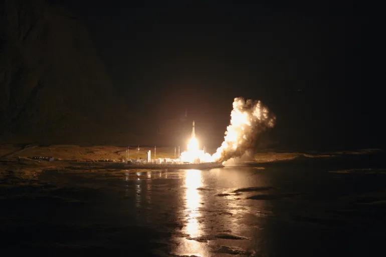German startup launches rocket as Europe enters satellite race