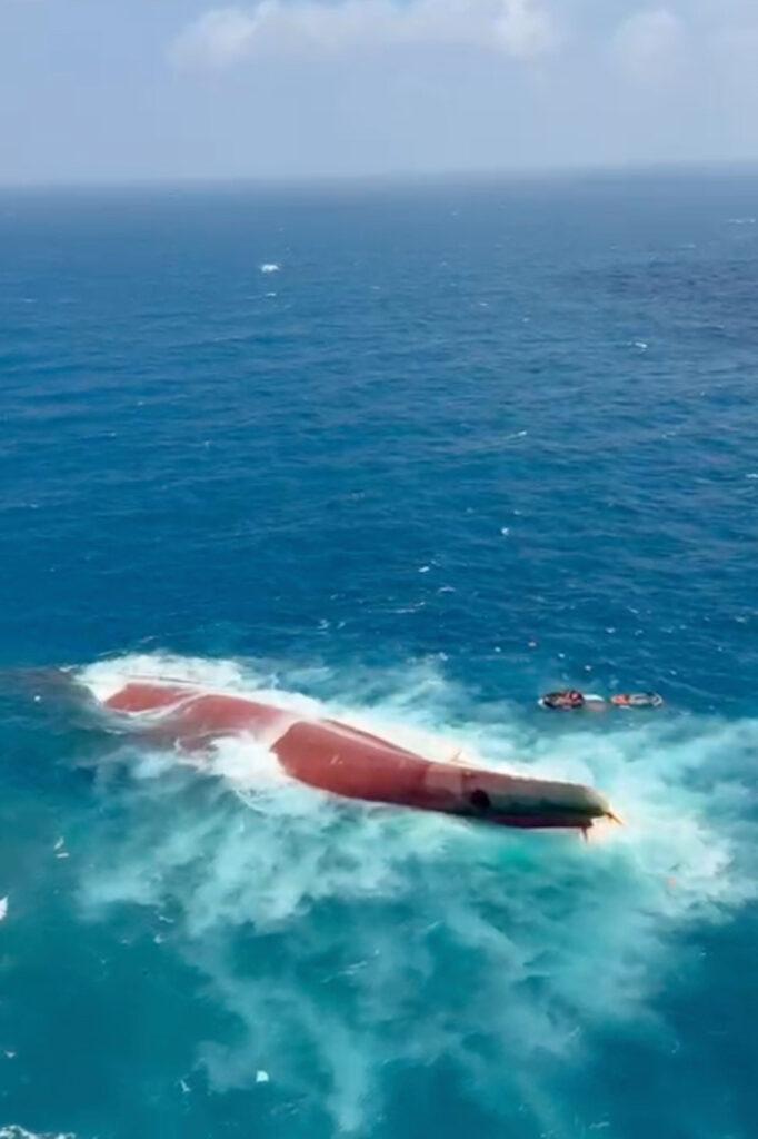 6 dead, 130 missing after Indonesian ferry capsizes