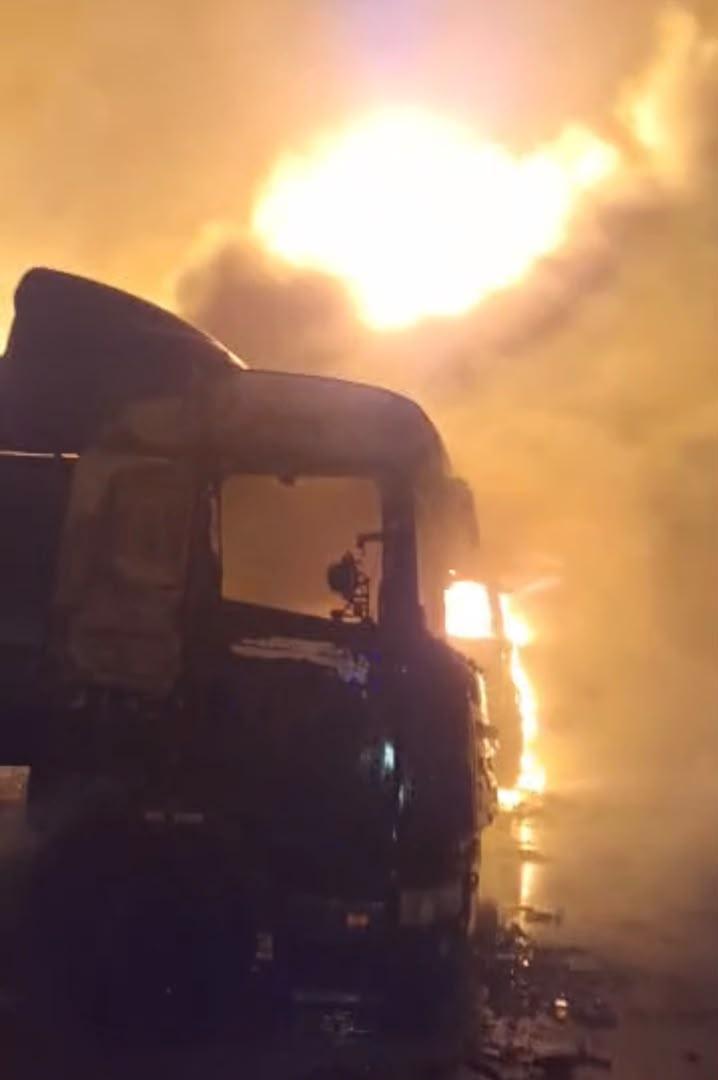 Fire breaks out at Islam Qala port in Herat