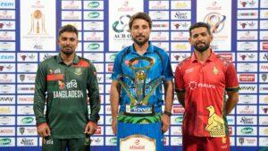 Afghanistan, Bangladesh, Zimbabwe ODI tri-nation series to kick off today