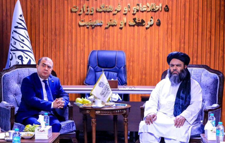 مقام‌های افغانستان و آذربایجان بر گسترش همکاری‌های فرهنگی و هنری تأکید کردند